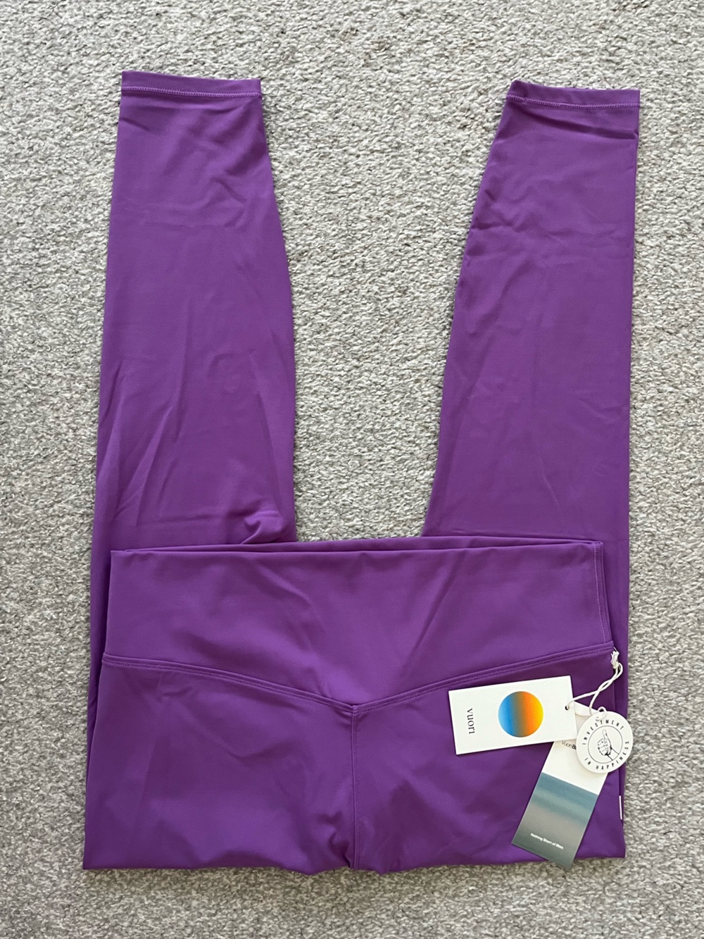 NWT Vuori All The Form Leggings in Bright Violet in Sizes Medium, XL and XXL